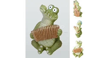 Solar Tuinbeeld Krokodil Assorti 1st