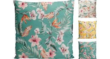 Tuinkussen Flowers 45x45cm Assorti 1st