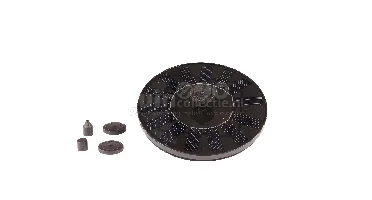 Vijverfontein Solar Zwart Ø16cm