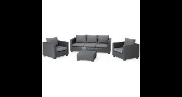 Salta loungeset 3 zits antraciet
