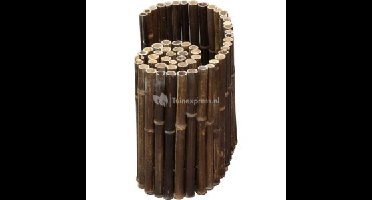 Bamboe border natuurlijk zwart