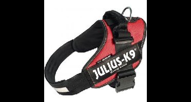 Julius-K9 IDC-Powertuig 63-85cm rood