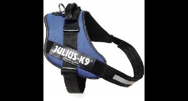 Julius-K9 IDC-Powertuig 82-115cm blauw