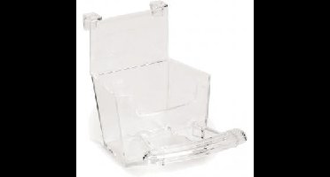 Voederbak voor vogels Stametal open transparant