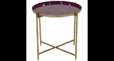 Marrakesh bijzettafel paars 43 cm