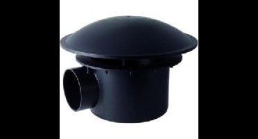 Bodemafvoer met bocht 50 mm