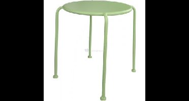 Bijzettafel Deco metaal groen 40 cm