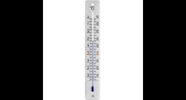 Buitenthermometer geborsteld rvs 28 cm