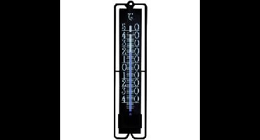 Buitenthermometer kunststof Novelli zwart 19.5 cm