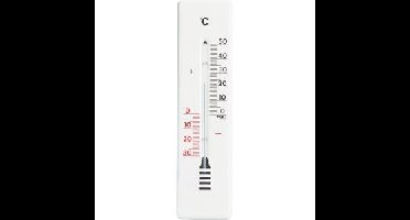 Buitenthermometer metaal wit 22.2 cm