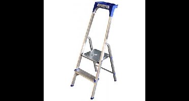 Huishoudtrap aluminium 2-treden