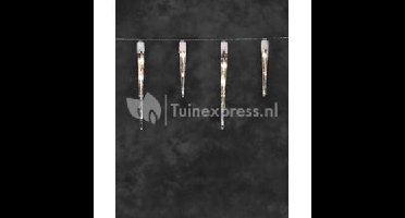 LED IJspegelsnoer warmwit