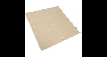 Harmonica schaduwdoek 2.9x4 meter gebroken wit