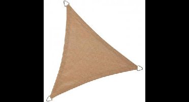 Schaduwdoek driehoek 3.6 meter zand