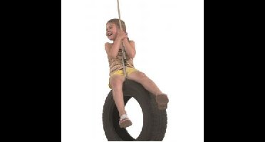 Autobandschommel met touw