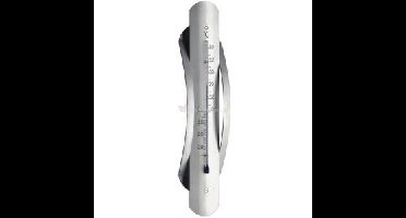 Muurthermometer aluminium