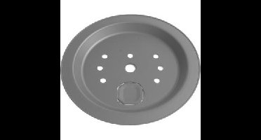 Afdekplaat HD voor fonteinvijver rond 60 cm