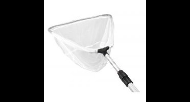 Schepnet driehoek fijn met telescoopsteel