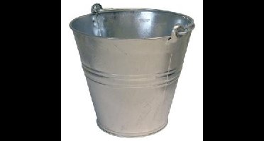 Zinken emmer 8 liter zink