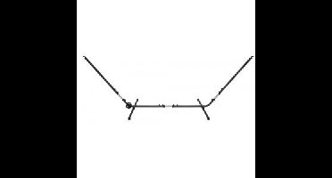 Hangmat standaard metaal met wielen