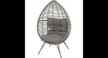 Chill egg stoel grijs