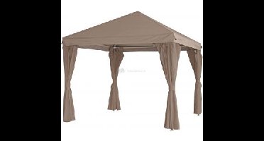 Paviljoen Yasumi Kiosk 3 x 3 meter - taupe