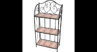 Plantenstandaard Etagere rek mozaiek - 3 laags