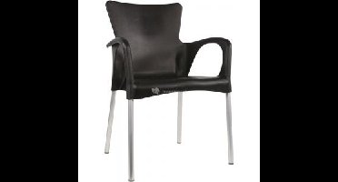 Stapelstoel Bella zwart