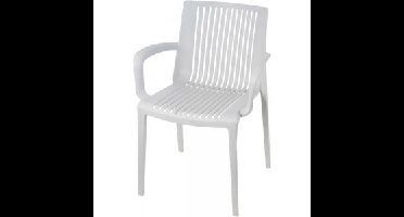 Stretto tuinstoel wit