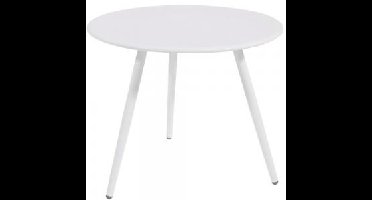 Bijzettafel Rafael metaal wit 45 cm