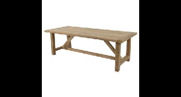 Teak tuintafel Castle 240x100x76 cm