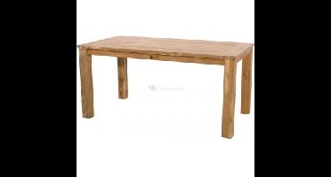 Tuintafel recycled teak met blokpoten 180 cm