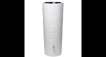 Garantia regenton met bloembak 350 liter arctic