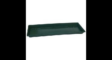 Balkonbak onderzetter standaard donker groen 40 cm