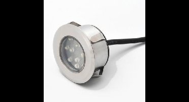 Mini LED grondspot set van 3 RVS