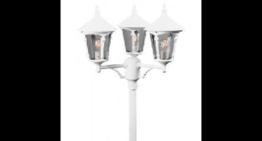 Staand verlichtingsarmatuur Virgo met 3 lampen - Matwit