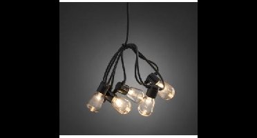 LED feestverlichting helder warmwit 9.75 meter - 40 lampen/80 LEDs