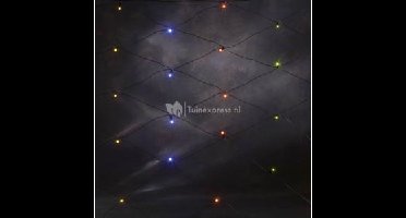 LED lichtnet feestverlichting multicolor