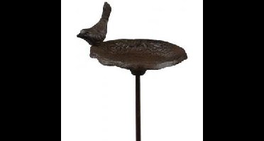 Vogelbad op prikker ø 13 cm H88 cm - gietijzer