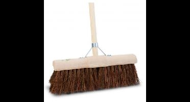 Bezem rond bassine 45 cm met steel