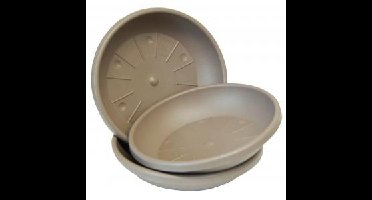 Bloempot onderzetter Cylindro ø 13 cm - taupe