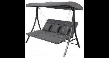 Madeira Schommelbank antraciet - 3 persoons