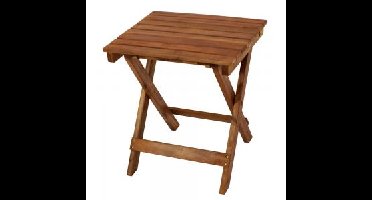 Houten bijzettafel inklapbaar 43 x 38 cm