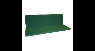 Tuinbankkussen - Polyester - Groen 140 cm