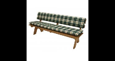 Tuinbankkussen - Textiel - Groen 195 cm