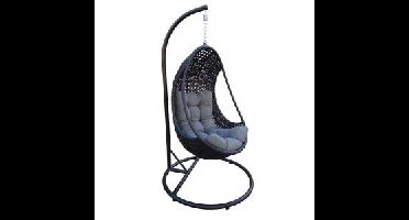 Hangstoel Funny relax zwart