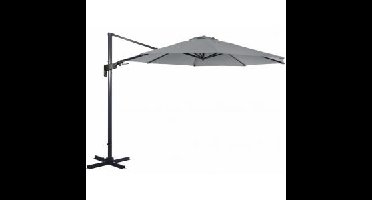 Zweefparasol Borneo 350 cm grijs