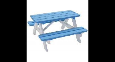 Kinderpicknicktafel Mickey blauw/wit