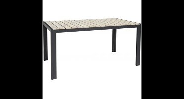 Jersey tuintafel zand 160 cm