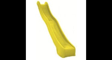 Kunststof glijbaan 300cm geel - geschikt voor platformhoogte 130-160cm